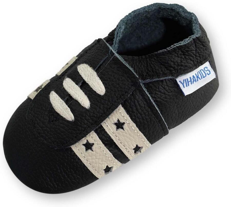 Hoge Kwaliteit Zachte Leren Babyschoentjes voor Eerste Stapjes en Kruipen