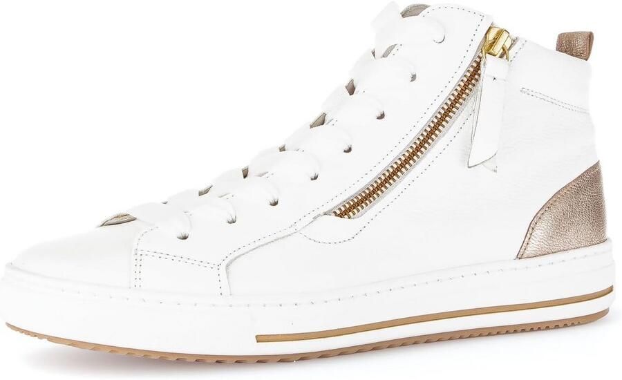 Hoge Sneakers Dames Extra Breed Loopcomfort Uitneembaar Voetbed