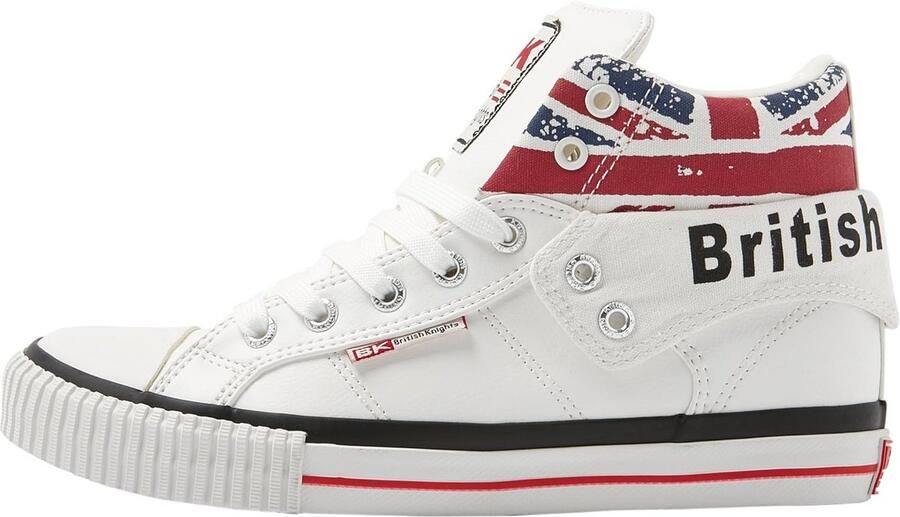 Unisex Hoge Sneakers met Omvouwbare Schacht voor Dagelijks Gebruik