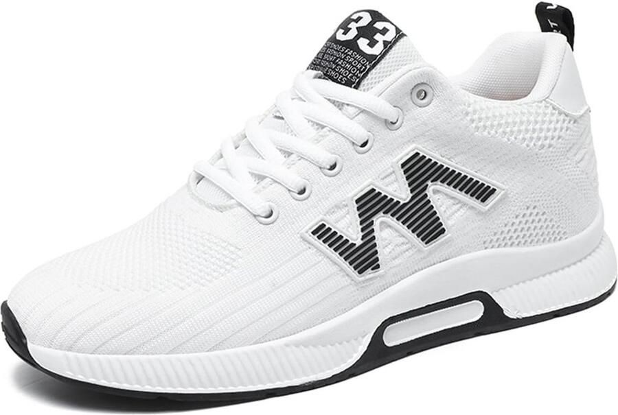 Hoge Sneakers voor Heren met Onzichtbare Hakverhoging