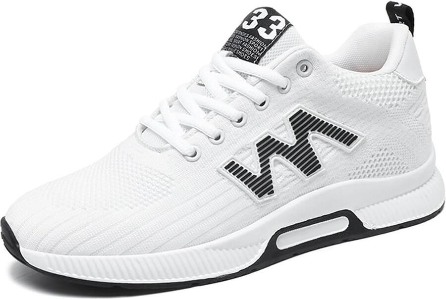 Hoge Sneakers voor Heren met Onzichtbare Hakverhoging