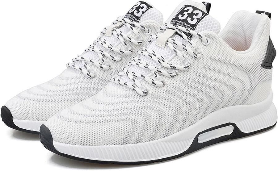 Hoge Sneakers voor Mannen met Verborgen Hakverhoging