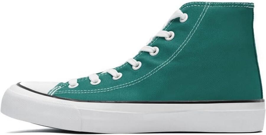 Hoge Top Canvas Sneakers voor en Klassieke Lace Up Plimsolls en Casual Wandelschoenen