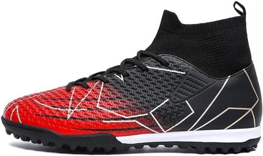 Hoge Voetbalschoenen Antislip voor AG TF Kunstgras en Training Unisex