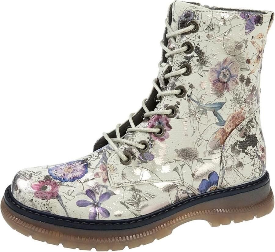 Hoge Vrouwen Enkellaarzen met Veters en Rits