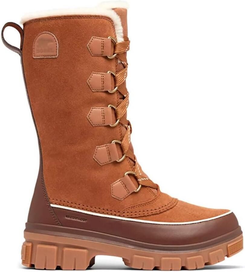 Hoge Waterdichte Dames Winterlaarzen met Warme Voering