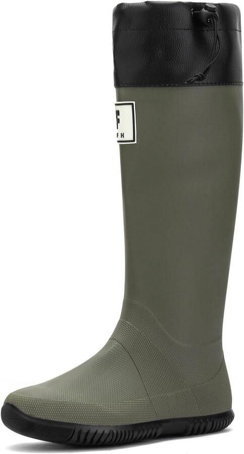 Hoge Waterdichte Rubber Laarzen voor en Antislip Tuin- en Werklaarzen