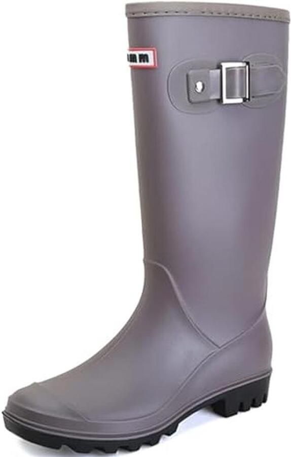 Hoge waterdichte rubberlaarzen voor dames antislip Wellington boots