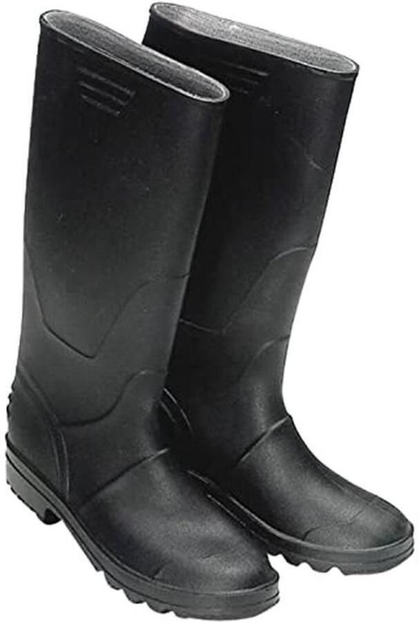 Hoge Zwarte Rubberlaarzen voor Heren