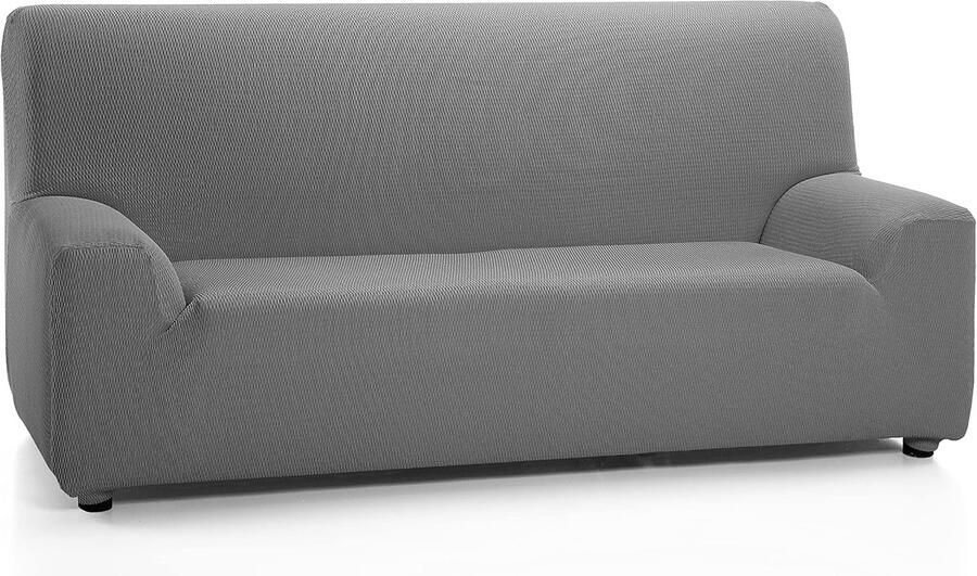 Home 3-zits bank elastische hoes Tunis model van 180 tot kleur grijs