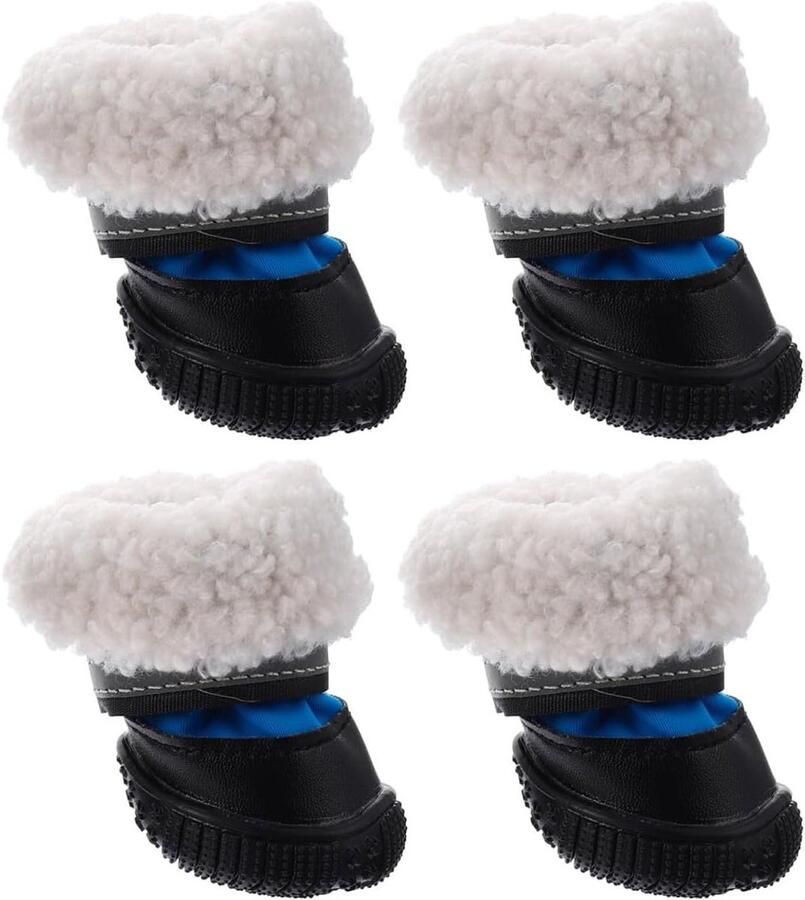 Honden Sneakers voor Chihuahua's Waterdichte Winterlaarzen Bescherming voor Pootjes en Comfortabele Puppy Boots voor Buitenactiviteiten