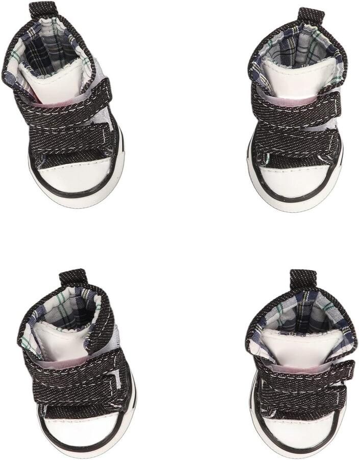 Hondenbescherming met Ade de Puppyschoenen voor Kleine Honden Slip-on Mode Sportschoenen voor Huisdieren en Comfortabele Pootbescherming