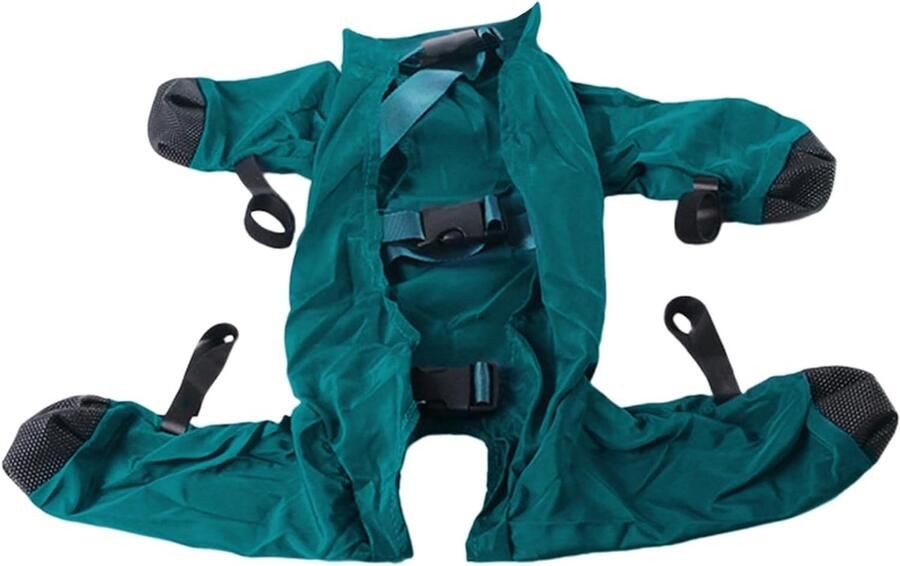 Hondenlaarzen Hondenpoten Bescherming Winter Outdoor Waterdicht Sneeuwbestendig Verstelbaar XL Donkergroen