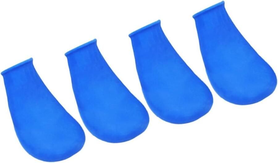 Hondenlaarzen Hondenschoenen Pootbeschermers Buitenwandelingen Bescher Antislipzolen M Blauw