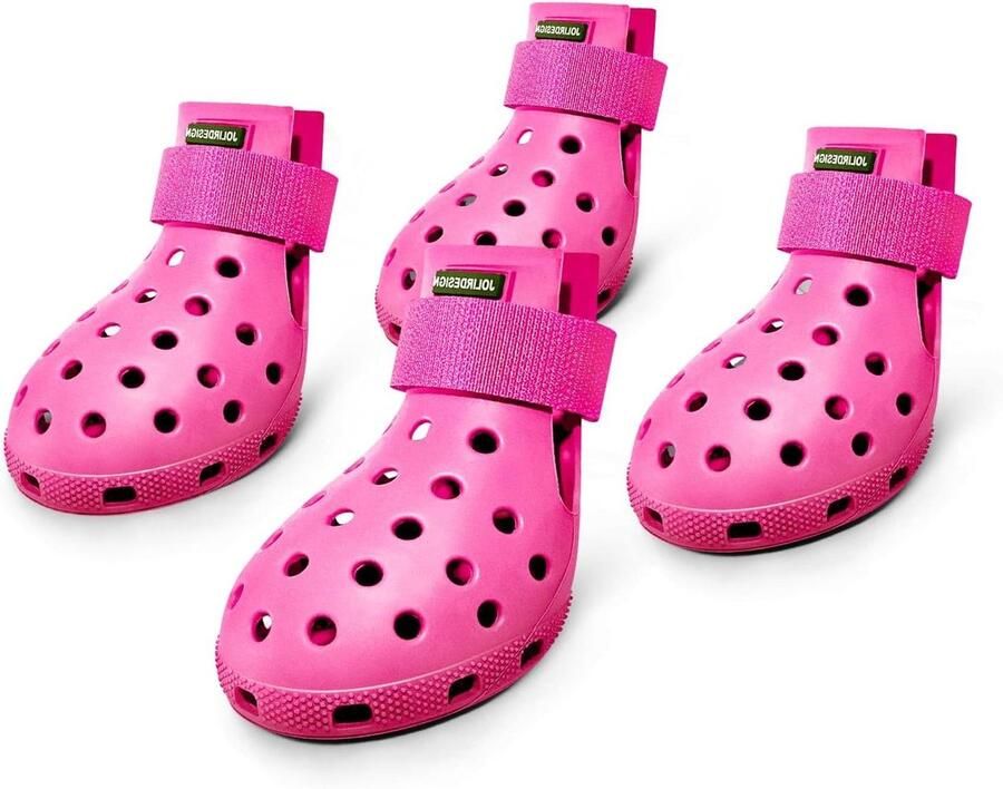 Hondenschoenen Hondenlaarzen Pootbeschermers Poten Beschermen Waterdicht Antislip Middelgrote Grote Honden Zwart