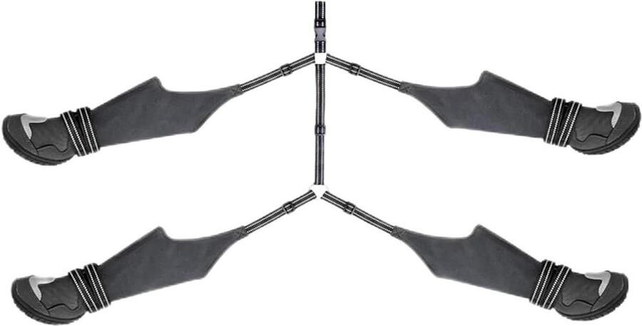 Hondenschoenen Pootbeschermers Outdoor avontuur Antislip rubber XXL Meerkleurig