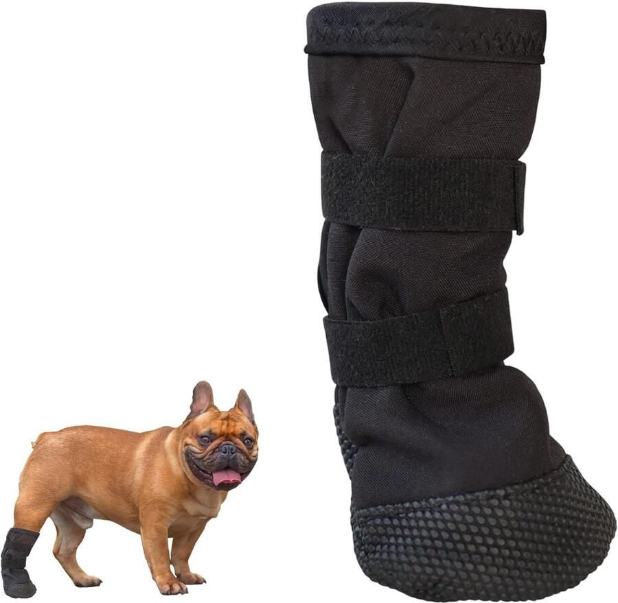 Hondenschoenen pootbescherming voor buiten hondensokken lekbescherming hondenschoenen bij letsel antislip hondenschoenen waterdichte schoenen hondenpootbescherming hondenpootafdekking voor