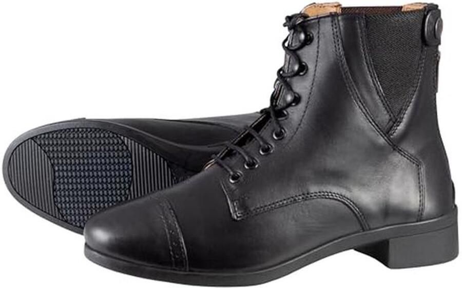 Hoogwaardige leren veterlaarzen voor comfort en grip