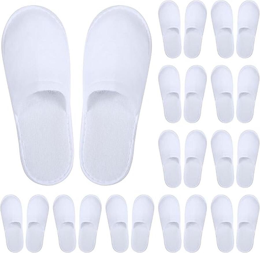 Hotel slippers 50 stuks wegwerp pantoffels antislip zacht materiaal voor spa hotel reizen en gasten