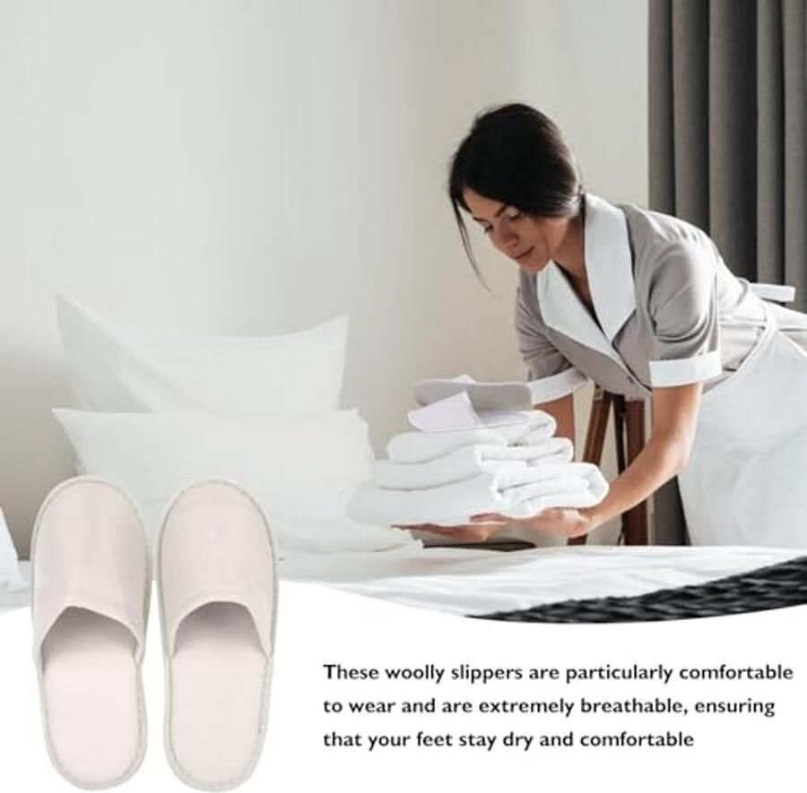Hotel Slippers Set van 20 Paar 28 x Terry Cloth