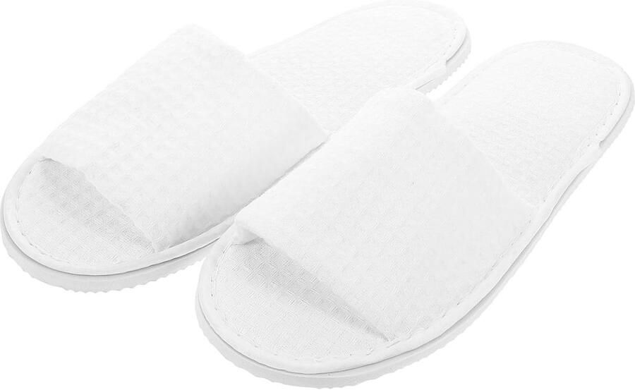Hotel Slippers Spa Slippers Bulk Gastvrijheid Bieden Zacht en Comfortabel Wit