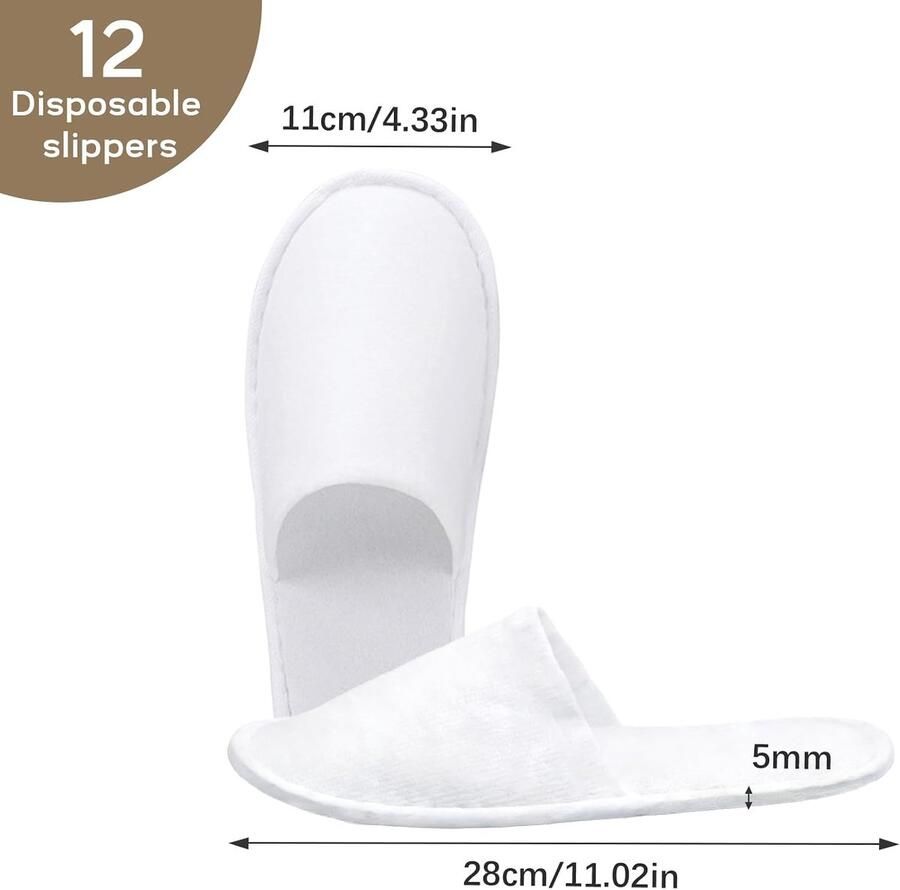 Hotelschoenen uniseks comfortabel en zacht antislip voor thuis reizen hotel badkamer paar