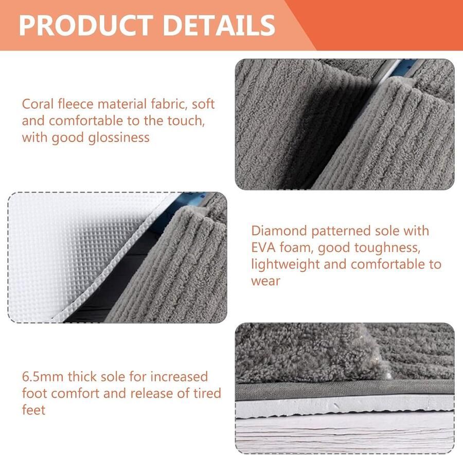 Hotelslippers 8 paar kleurrijke pantoffels badstofslippers pantoffels met gesloten wasbaar antislip koraalvlies voor hotel reizen thuis gast