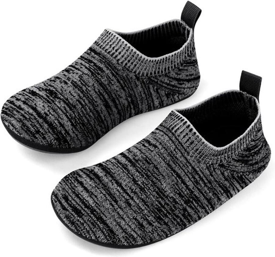 HOTUT Kids Pantoffels Sokken Gebreide Sokken Kids Met Rubberen Zool Zachte Schoenen Kids Antislip Pantoffels Kind Pantoffels Eerste Loopschoenen Pantoffels Kind