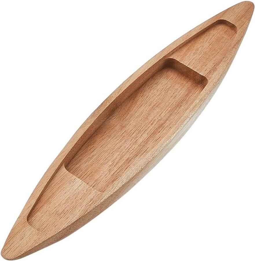 Houten Boot Ambacht Mini Zeilboot Decoratie Project Onbehandeld Hout Natuurlijk Hout