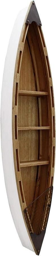Houten Boot Plank Nautisch Decor Muur Decoratie Handgemaakt Geschilderd 47 Inch Hoog