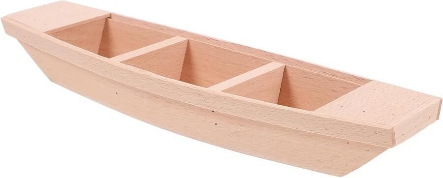 Houten Boot Speelgoed Houten Boot Decoratie Huis en Kantoor Handgemaakt Uniek Design