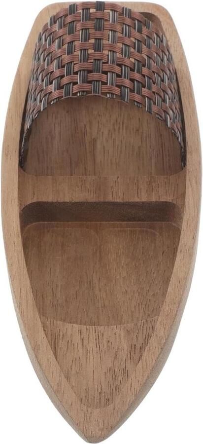 Houten Bootje Zeilboot Decoratie Woonkamer Versieren Rustiek Nautisch Thema Houtkleur