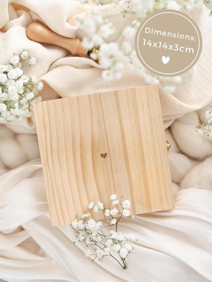 Houten cadeaubox Le bonheur c'est d'avoir un arrière-grand-père