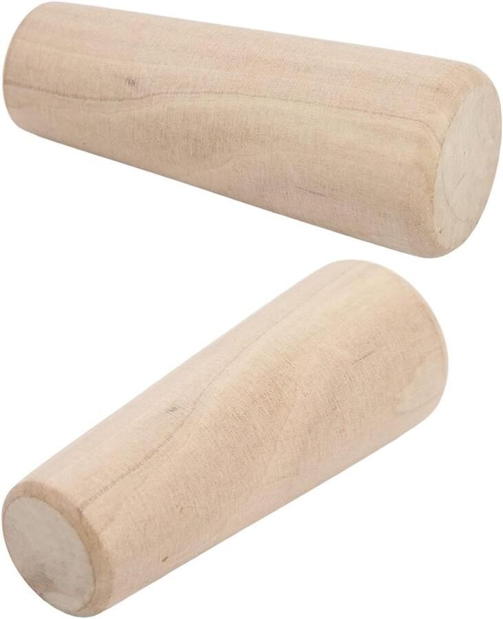 Houten Conische Plugs Boot Relingen Noodpluggen Boot Reparatie Zacht Hout Materiaal 10 Stuks Houtkleur