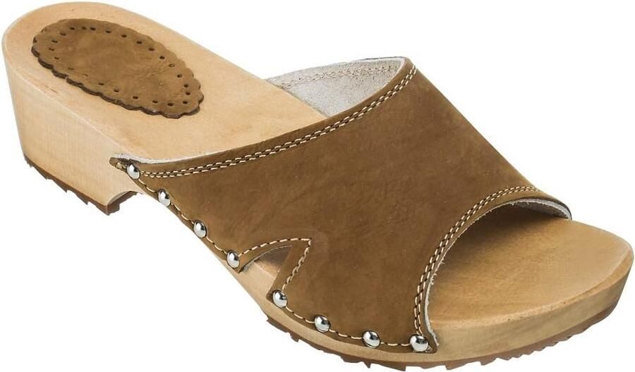Houten Damesschoenen Dames Muil Keuken Houten Klompen voor Vrouwen Houten Rubberen Veiligheidsklompen CDL01
