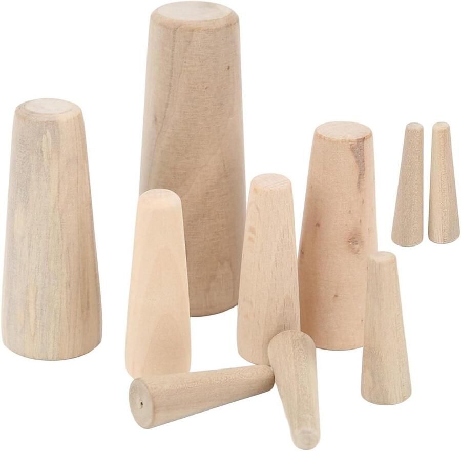 Houten Expansiepluggen Boot Pluggen Lekreparatie Romp Stuks Houtkleur