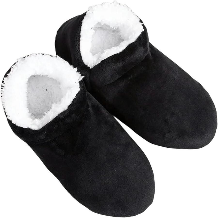 Huis Slipper Huisschoen Heren Comfort Binnen Antislip Zool Grote Maten Grijs