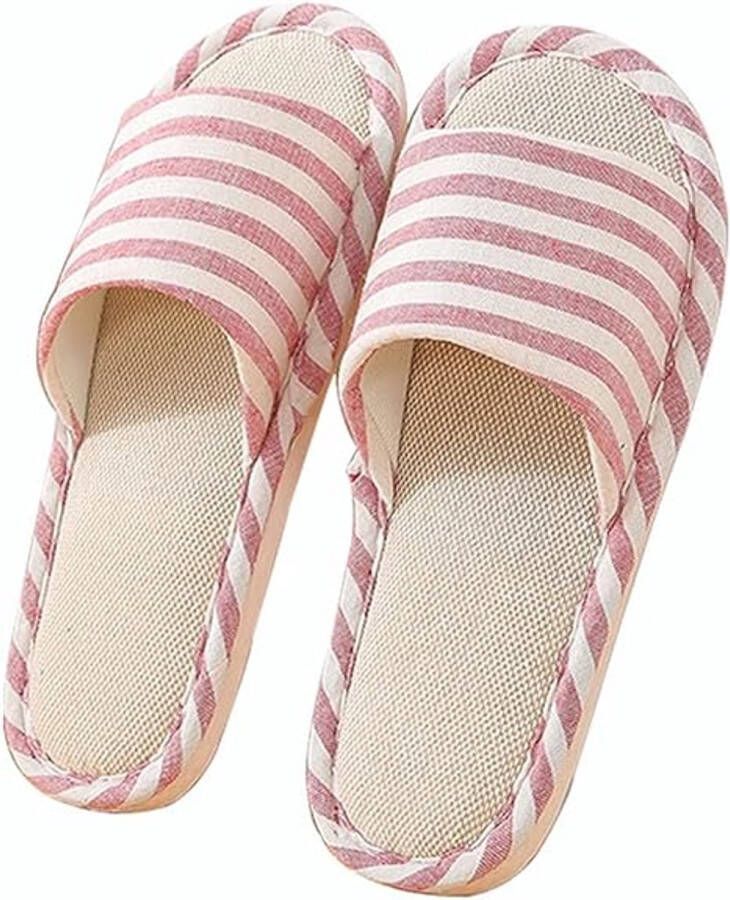 Huispantoffels S (past 35-37) Huispantoffels Sandalen Ade de pantoffels Open teenpantoffels Antislippantoffels voor thuis Geschikt voor nen en in alle seizoenen Niet te gebruiken als douchepantoffels