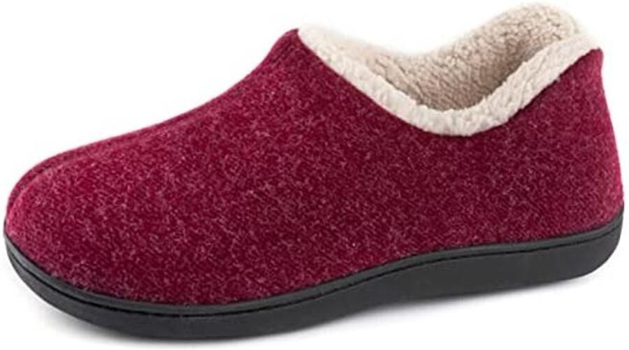 Huisschoenen Dames met Traagschuim en Antislip Rubberen Zool