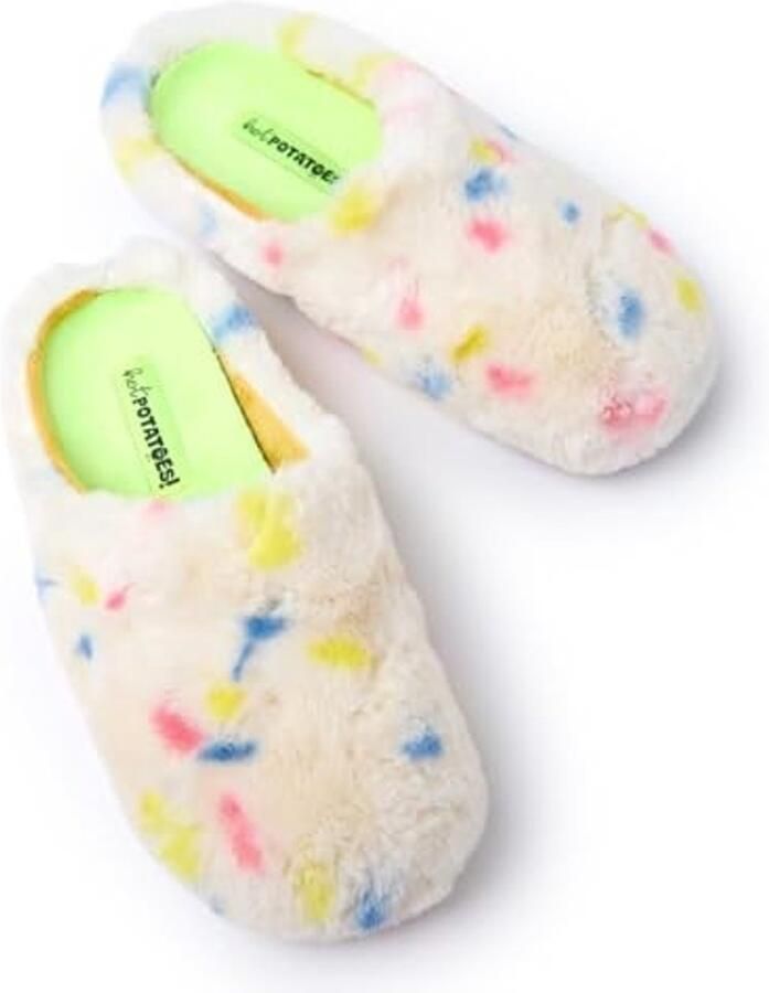Huisschoenen voor dames Comfortabel en flexibel Wit