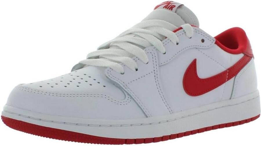 Iconische Lage Sneakers Heren Rood Wit - Foto 1