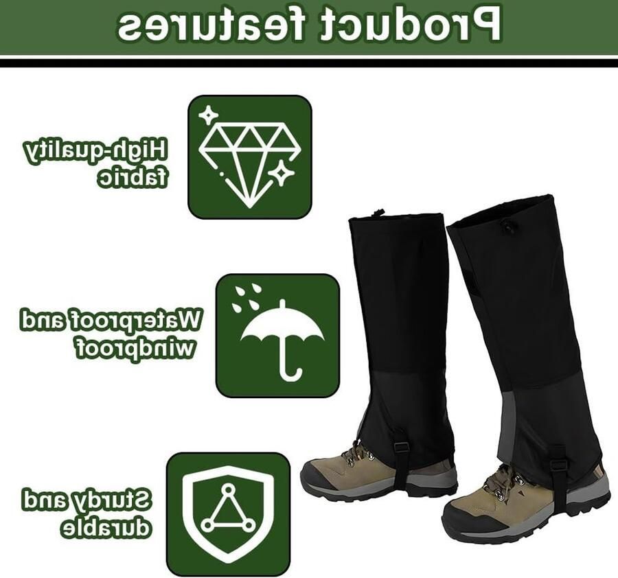 Ideale schoenen voor winterse wandelingen joggen klim hiken en vissen in de natuur - Foto 1