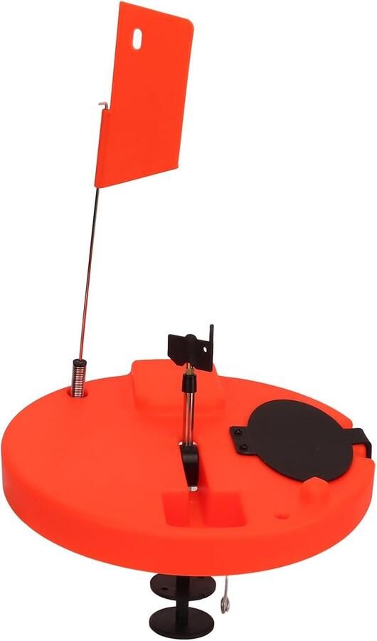 Ijsvisvlag Hoge Zichtbaarheid Duurzame Spons ABS Roestvrij Staal met Stabiele Drijvende Basis voor Outdoor Wintervisuitrusting