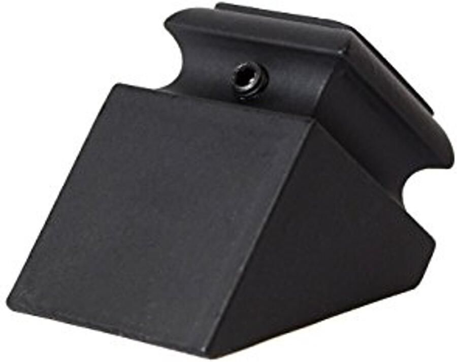 IJzeren Baluster Schoenen Slant Schoenen voor 1 2 Square Balusters Set van 10 Satijn Zwart