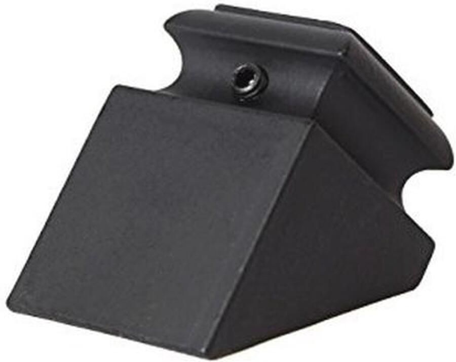 IJzeren Baluster Schoenen Slant Schoenen voor 1 2 Square Balusters Set van 10 Satijn Zwart