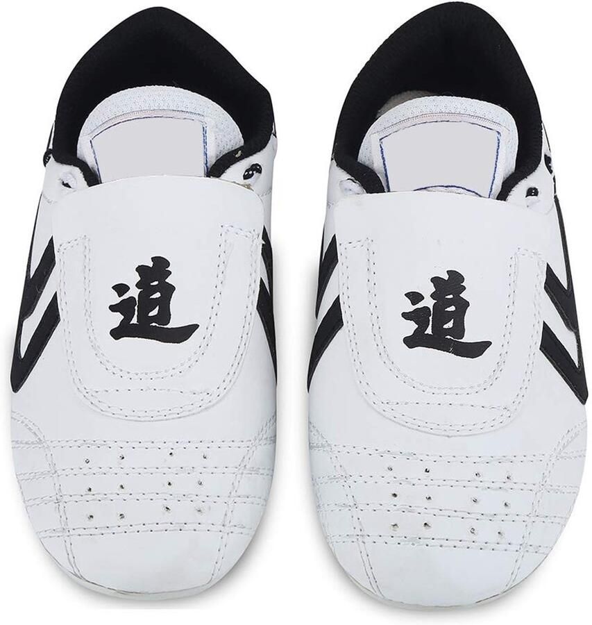 Allecto Taekwondo Schoenen Martial Arts Sneakers Lichtgewicht en Ade d Wit Karate en Kung Fu Ideaal voor Training Geschikt voor K