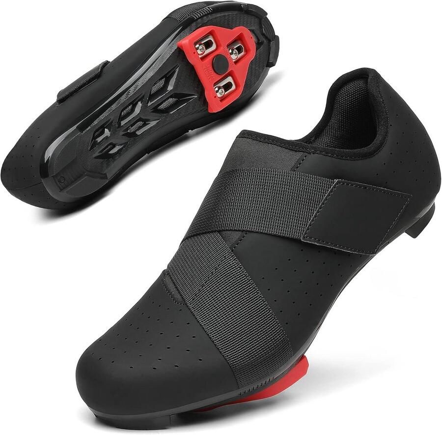 Indoor Fietsschoenen voor Peloton en Racefiets Inclusief Delta Schoenplaatjes