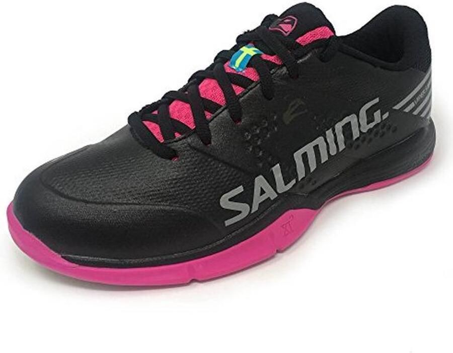 Indoor Pumps Sportschoenen voor Agility en Stabiliteit Zwart Pink Jewel