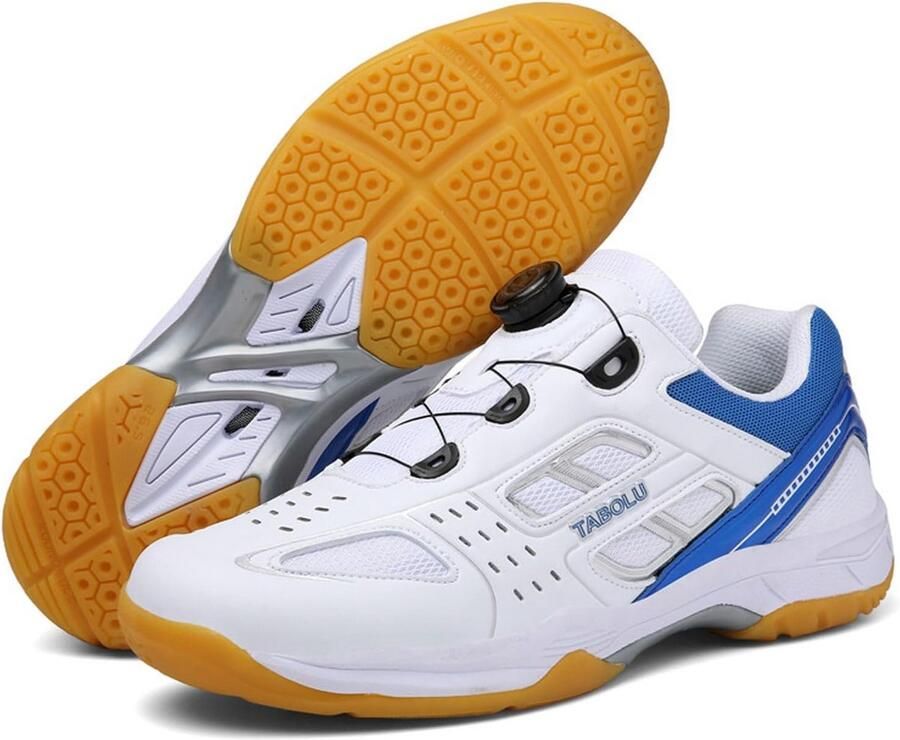 Indoor Sportschoenen Lichtgewicht Antislip Trainingsschoenen voor Badminton Tafeltennis Squash & Volleybal