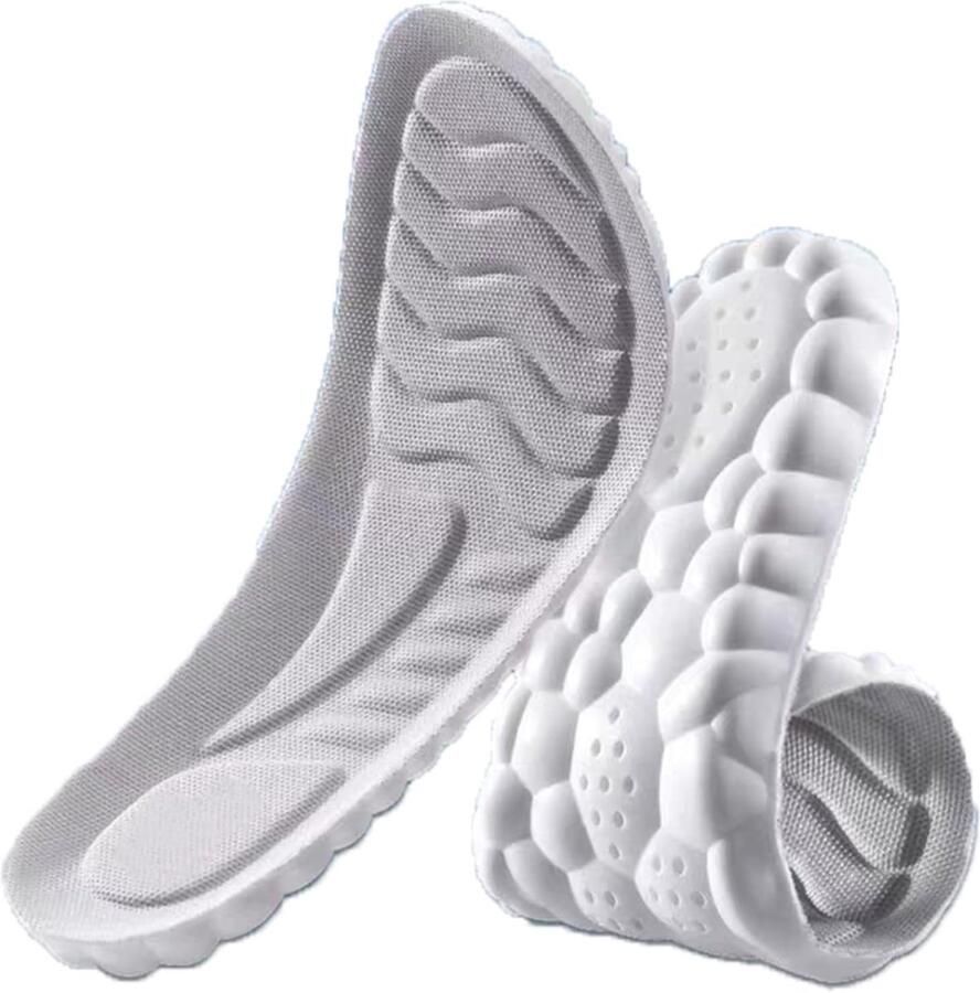 Inlegzolen van Memory Foam voor en sportschoen inlegzolen orthopedische inlegzolen pijnverlichting bij voetpijn plantar fasciitis platvoeten zachte demping - Foto 1